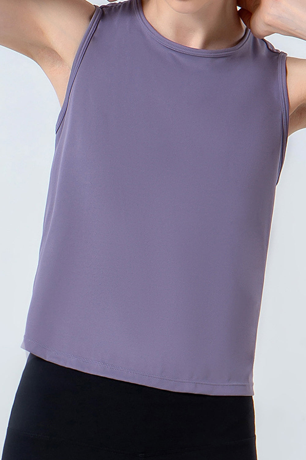 Round Neck Active Tank 