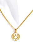 Constellation Pendant Stainless Steel Necklace 