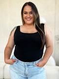 Basic Bae Full Size Square Neck Sleeveless Bodysuit 
