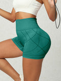 High Waist Active Shorts 