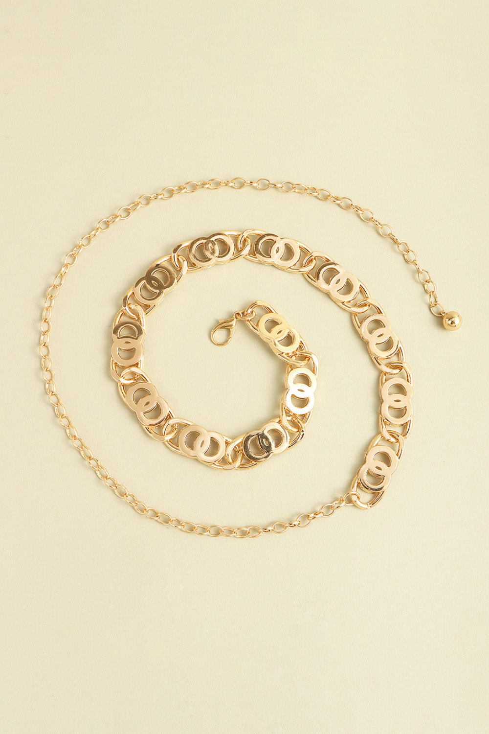 Alloy Lobster Clasp Belt 