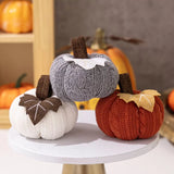 Knitted Pumpkin Decorative Ornaments 