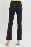 RISEN Full Size High Rise Wide Waistband Ankle Bootcut Jeans 