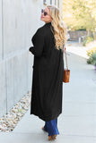 Basic Bae Full Size Open Front Long Sleeve Cover Up 