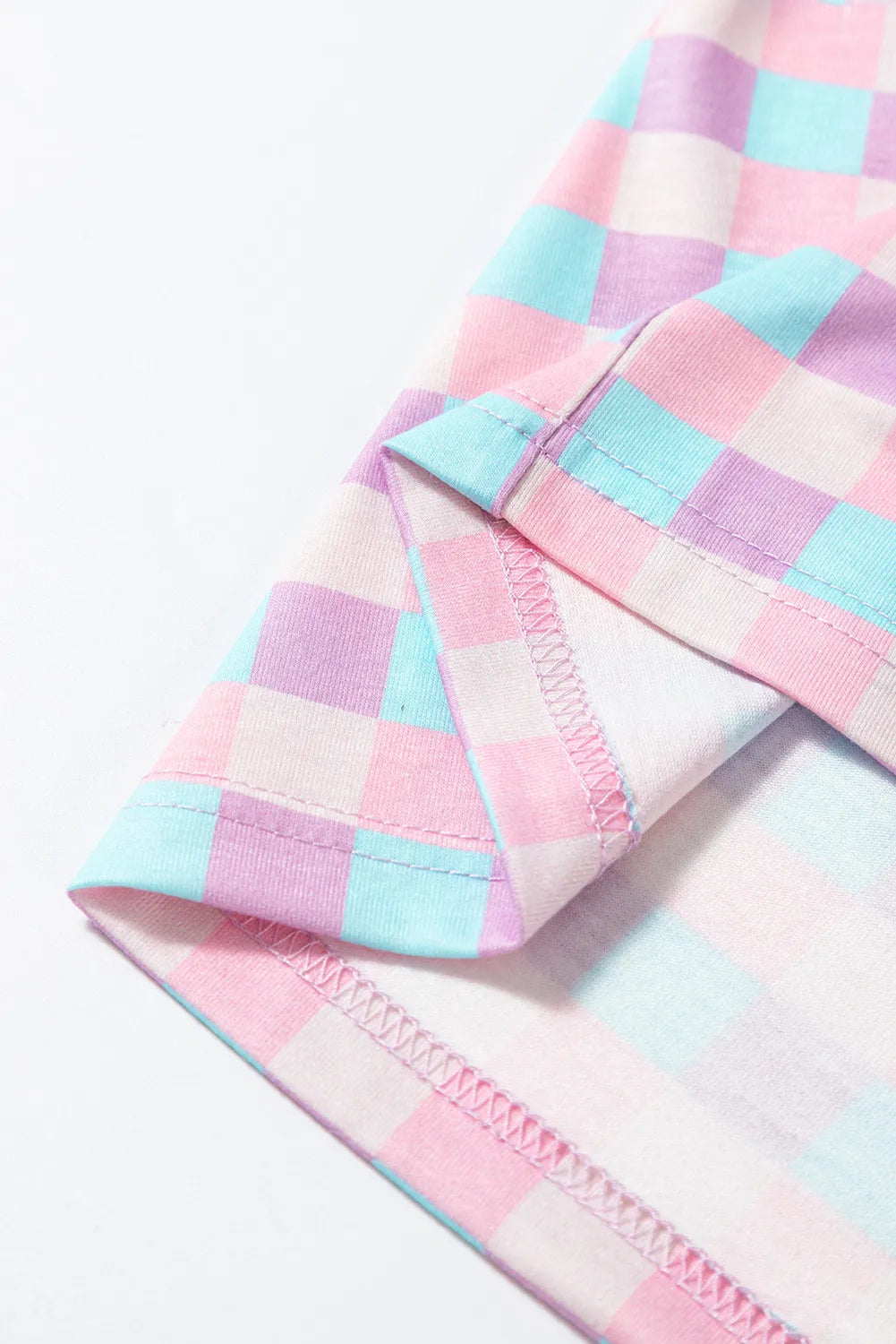 Plaid Collared Neck Short Sleeve Top and Shorts Lounge Set Lingerie & Nightwear