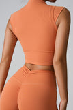 Mock Neck Active Tank 