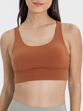 Millennia Crisscross Scoop Neck Active Tank 
