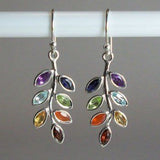 Leaf Shape Alloy Earrings 
