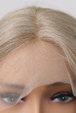 13*2" Lace Front Wigs Synthetic Long Wave 24" 150% Density in Medium Blonde Highlights 