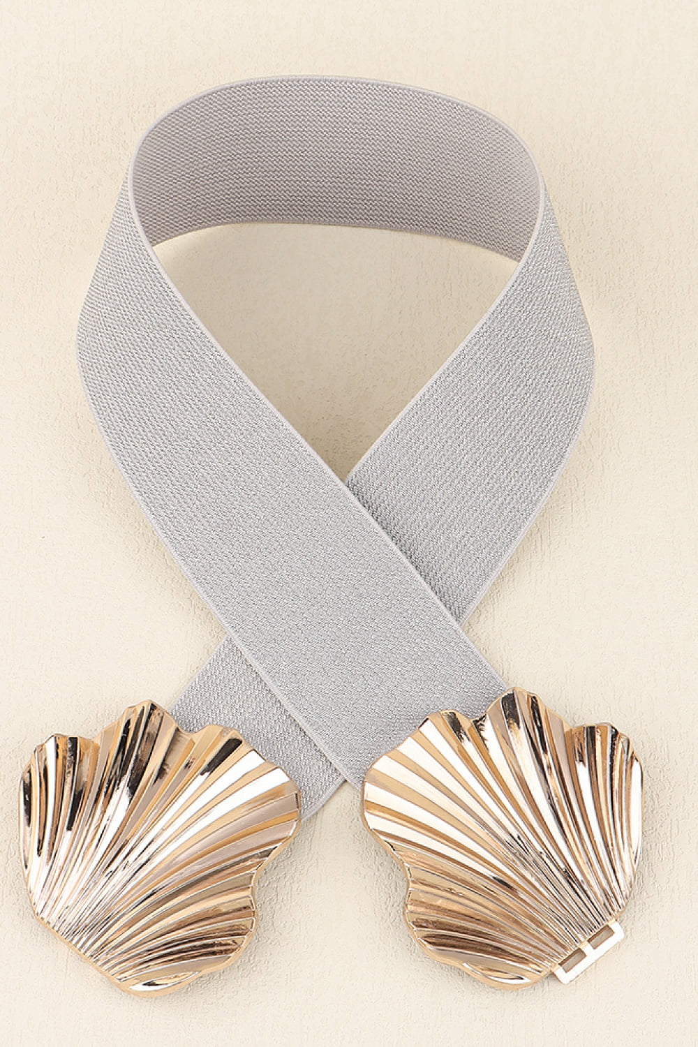 Zinc Alloy Buckle Elastic Belt 