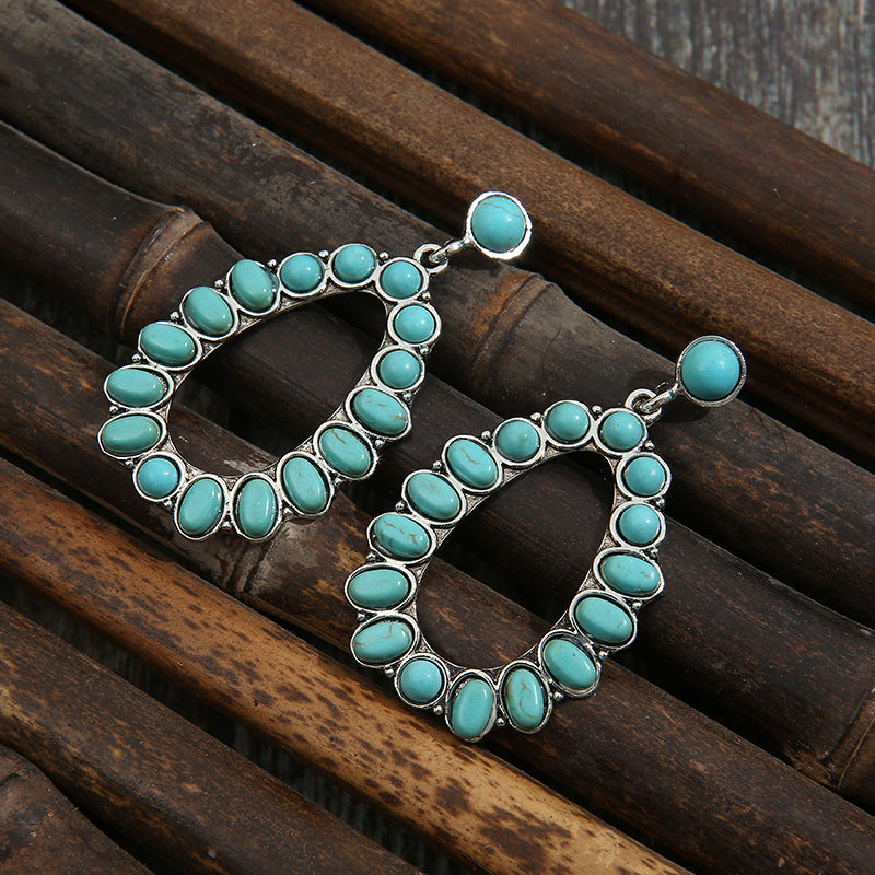 Artificial Turquoise Earrings 