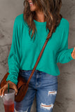 Double Take Full Size Round Neck Long Sleeve T-Shirt 