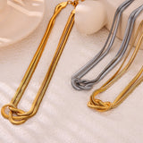Titanium Steel Knot Necklace 