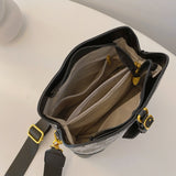 PU Leather Snakeskin Print Crossbody Bag 