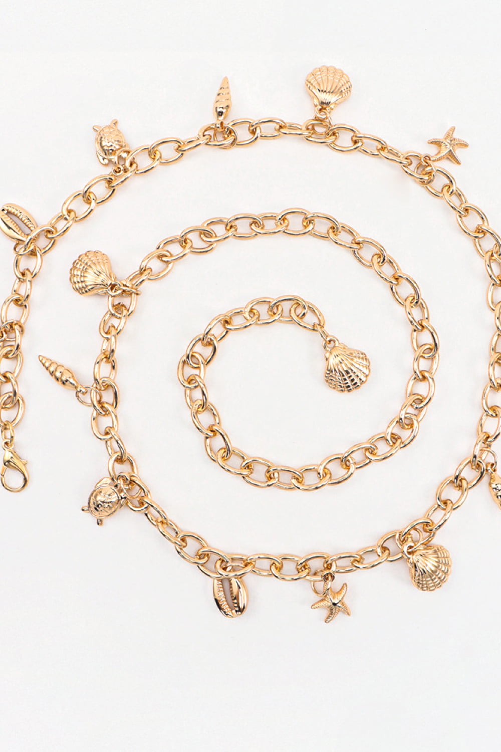 Ocean Element Charm Chain Belt 