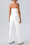 Sleeveless Straight Active Jumpsuit 
