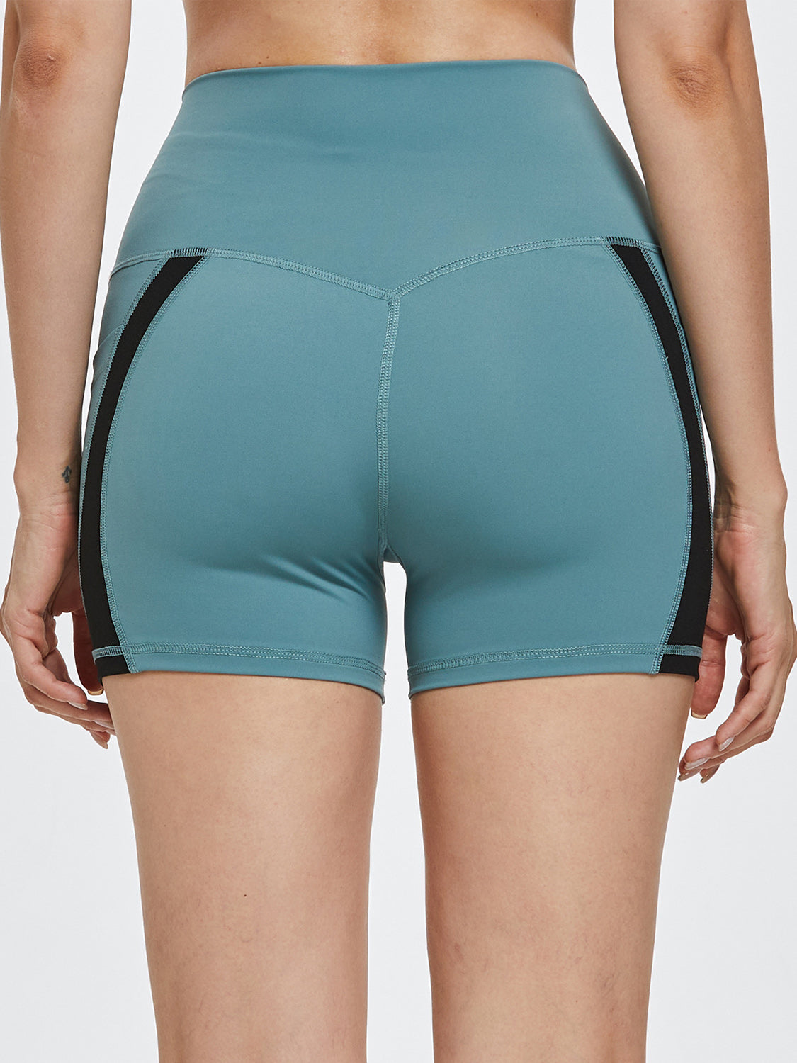 High Waist Active Shorts 