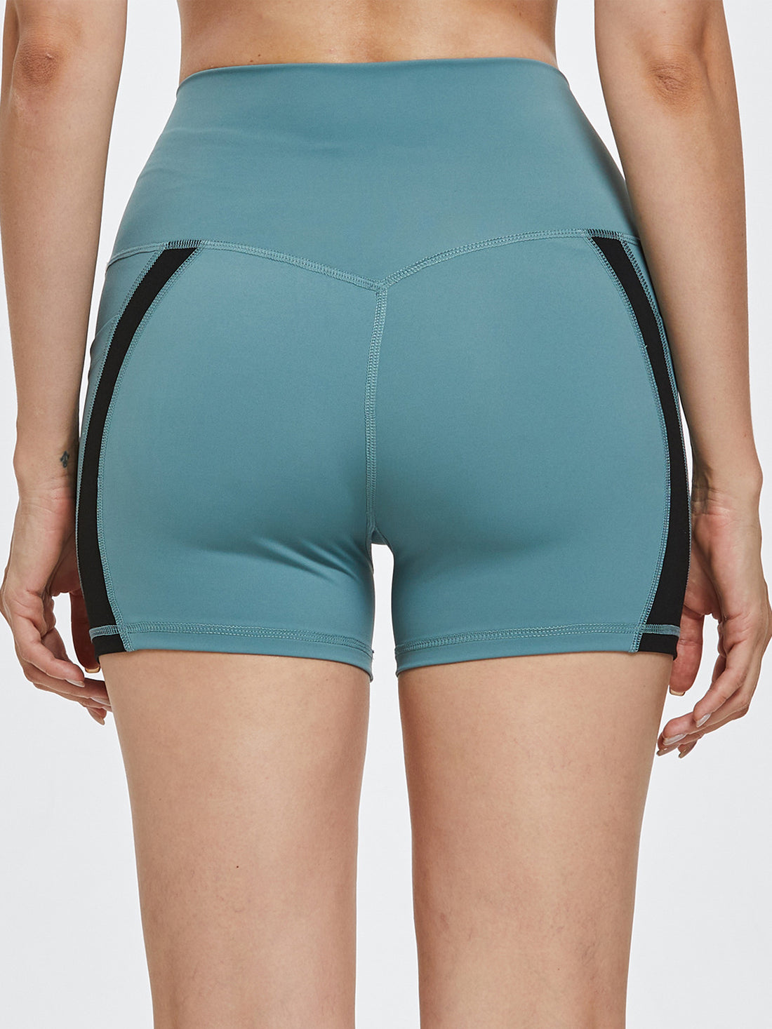 High Waist Active Shorts 