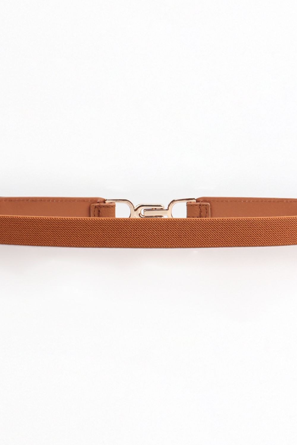 Alloy Buckle Elastic Belt 