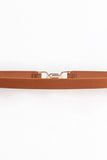 Alloy Buckle Elastic Belt 