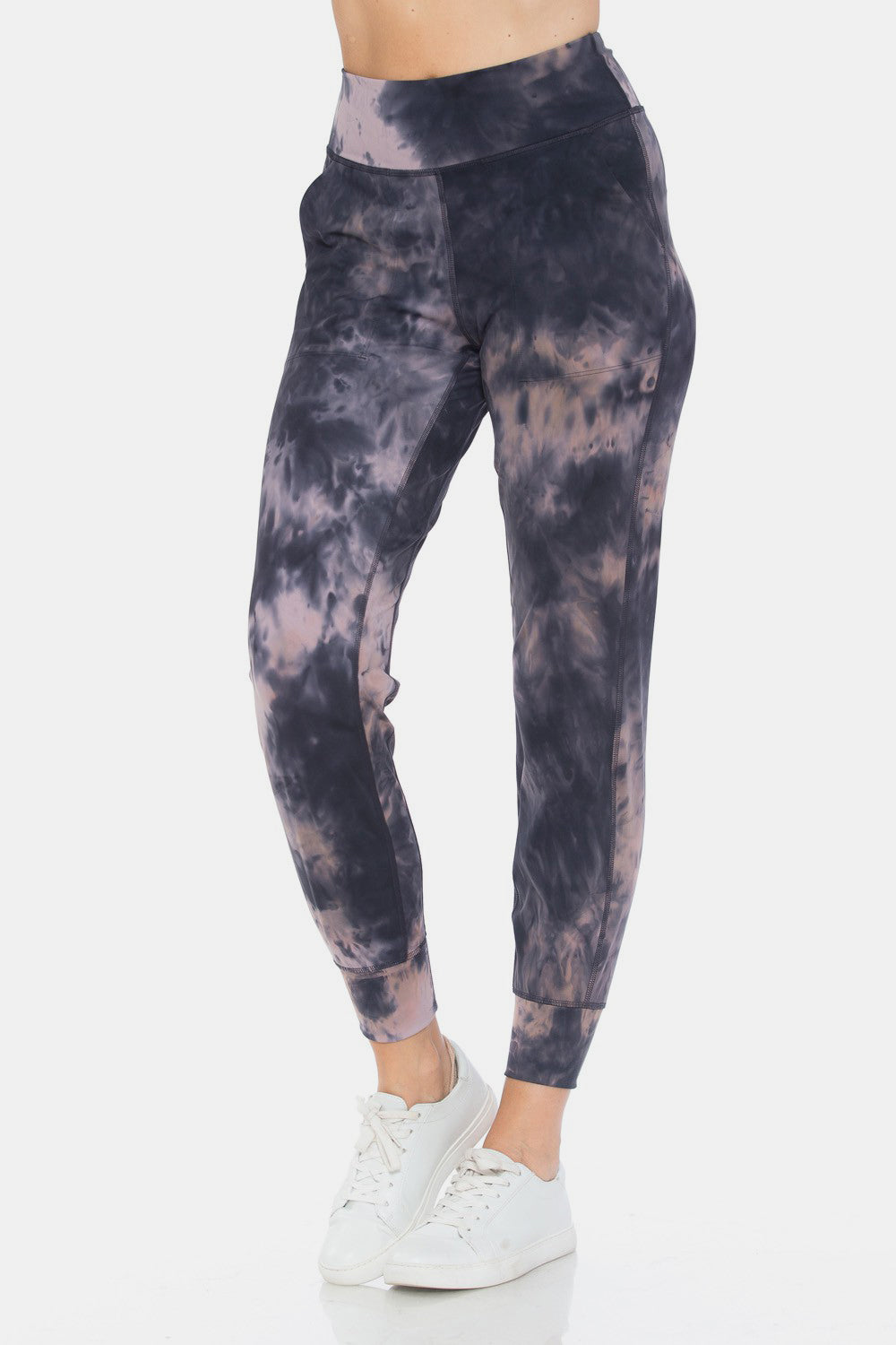 Leggings Depot Tie-Dye High Waist Cropped Leggings leggings