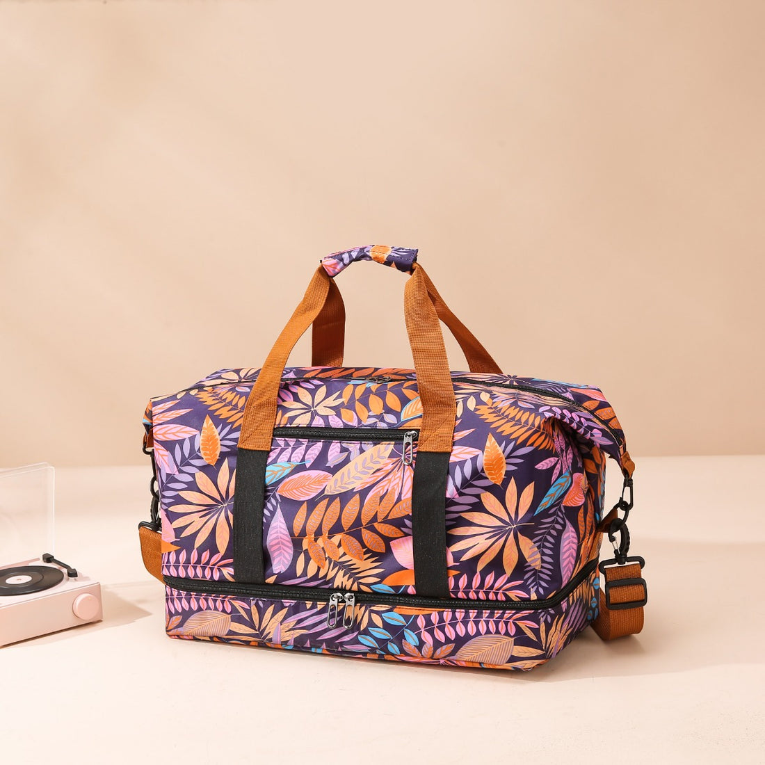 Canvas Printed Travel Bag 