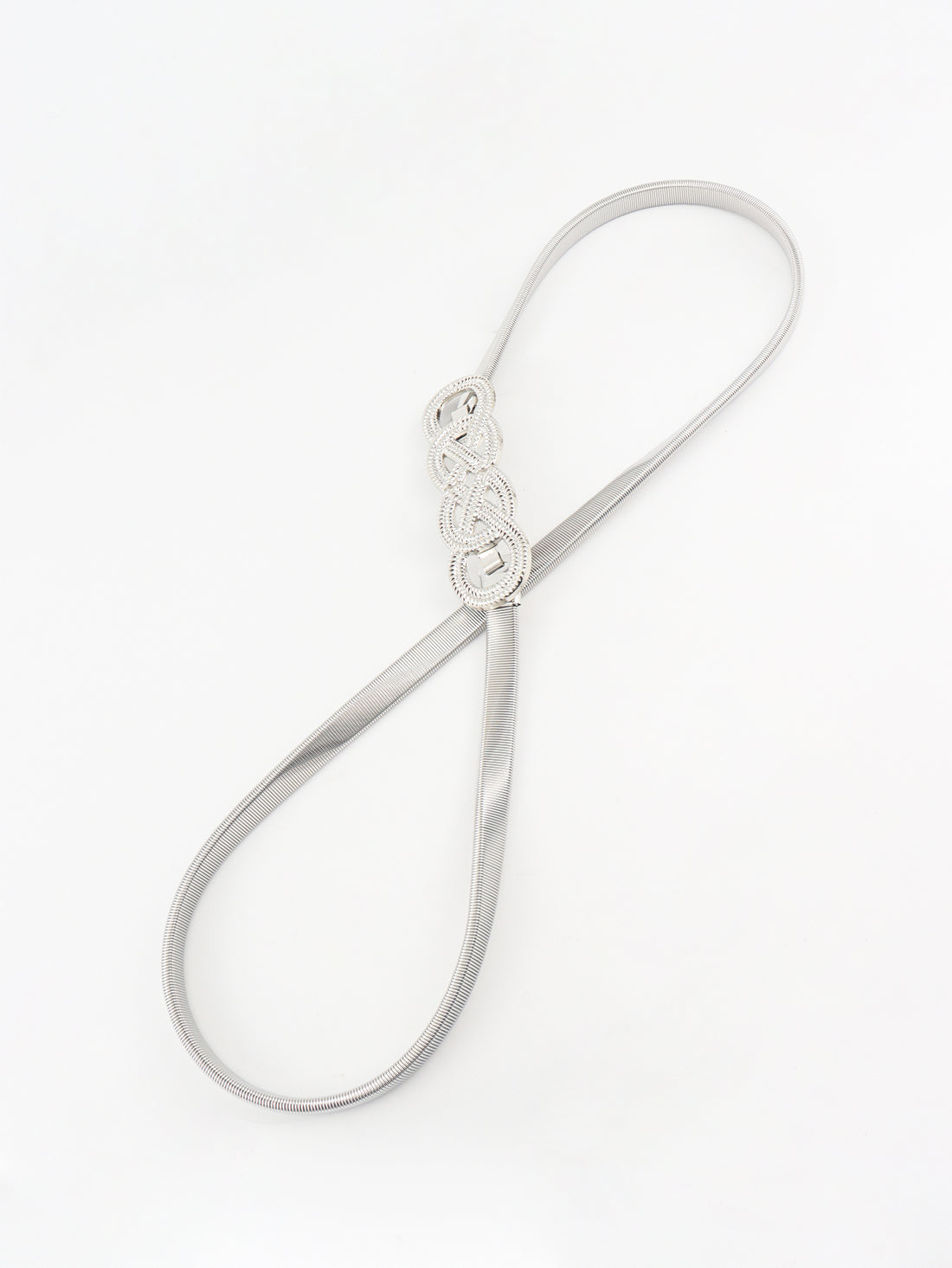 Knot Buckle Metal Belt 