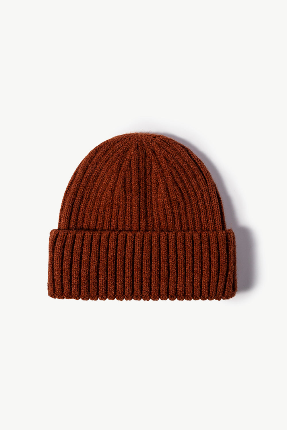 Rib-Knit Cuff Beanie 