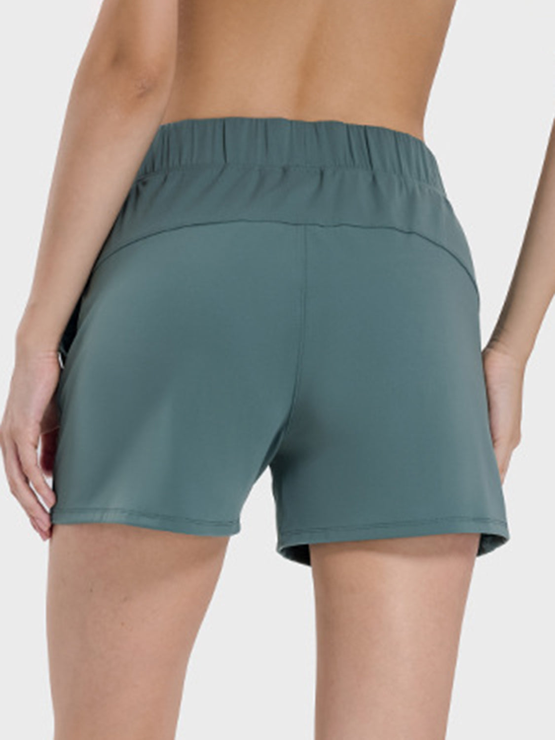 Millennia Elastic Waist Active Shorts 
