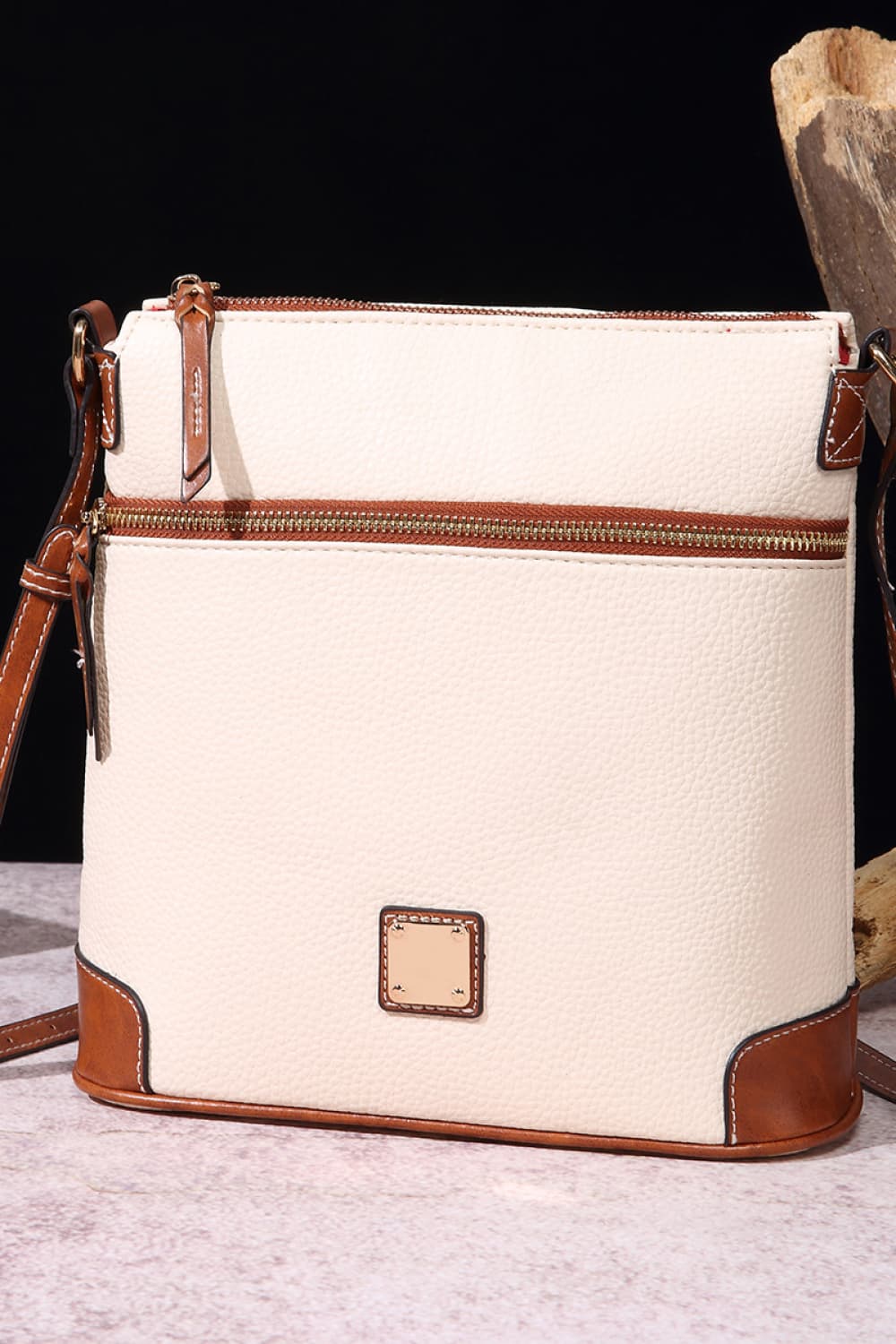 PU Leather Crossbody Bag 