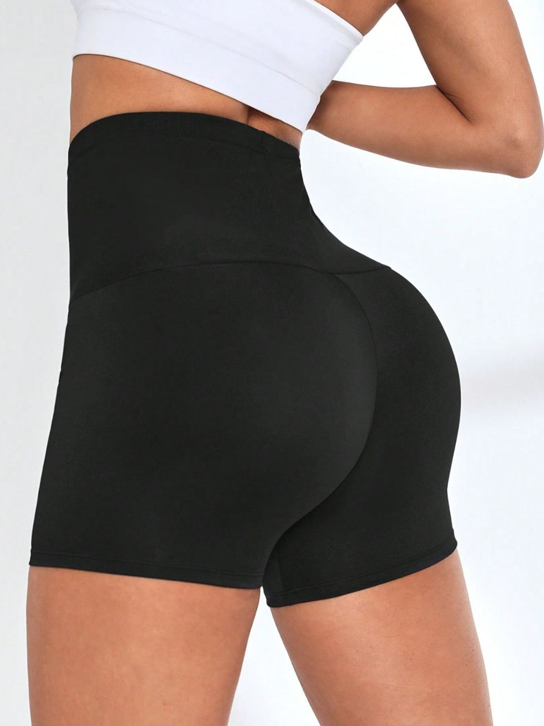 High Waist Active Shorts 