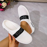 Breathable Mesh Round Toe Sandals 