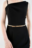 Elastic Iron Skinny Belt 