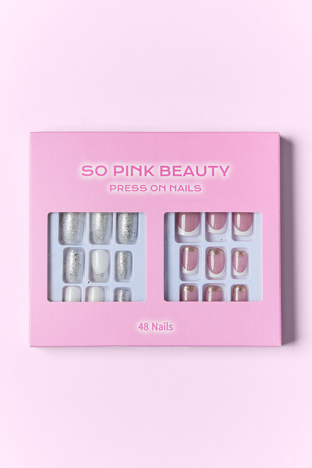 SO PINK BEAUTY Press On Nails 2 Packs 