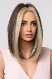 13*1" Full-Machine Wigs Synthetic Mid-length Straight 9" 