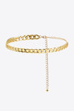 Adjustable Curb Chain Belt 