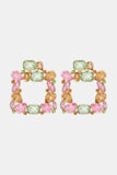 Geometrical Shape Zinc Alloy Dangle Earrings 