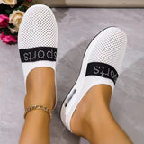 Breathable Mesh Round Toe Sandals 