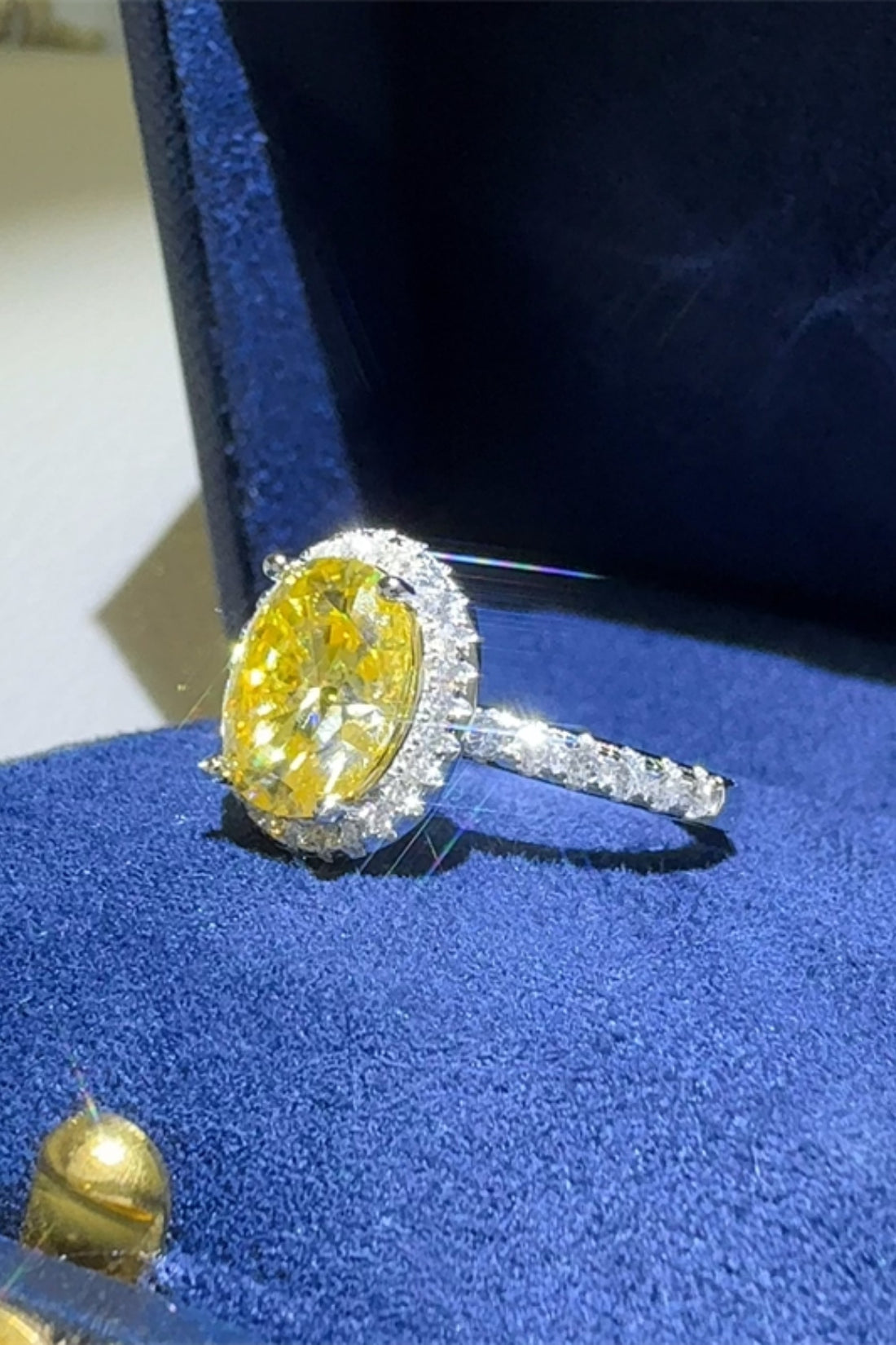 3 Carat Moissanite 925 Sterling Silver Ring Accessories