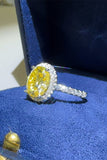 3 Carat Moissanite 925 Sterling Silver Ring Accessories