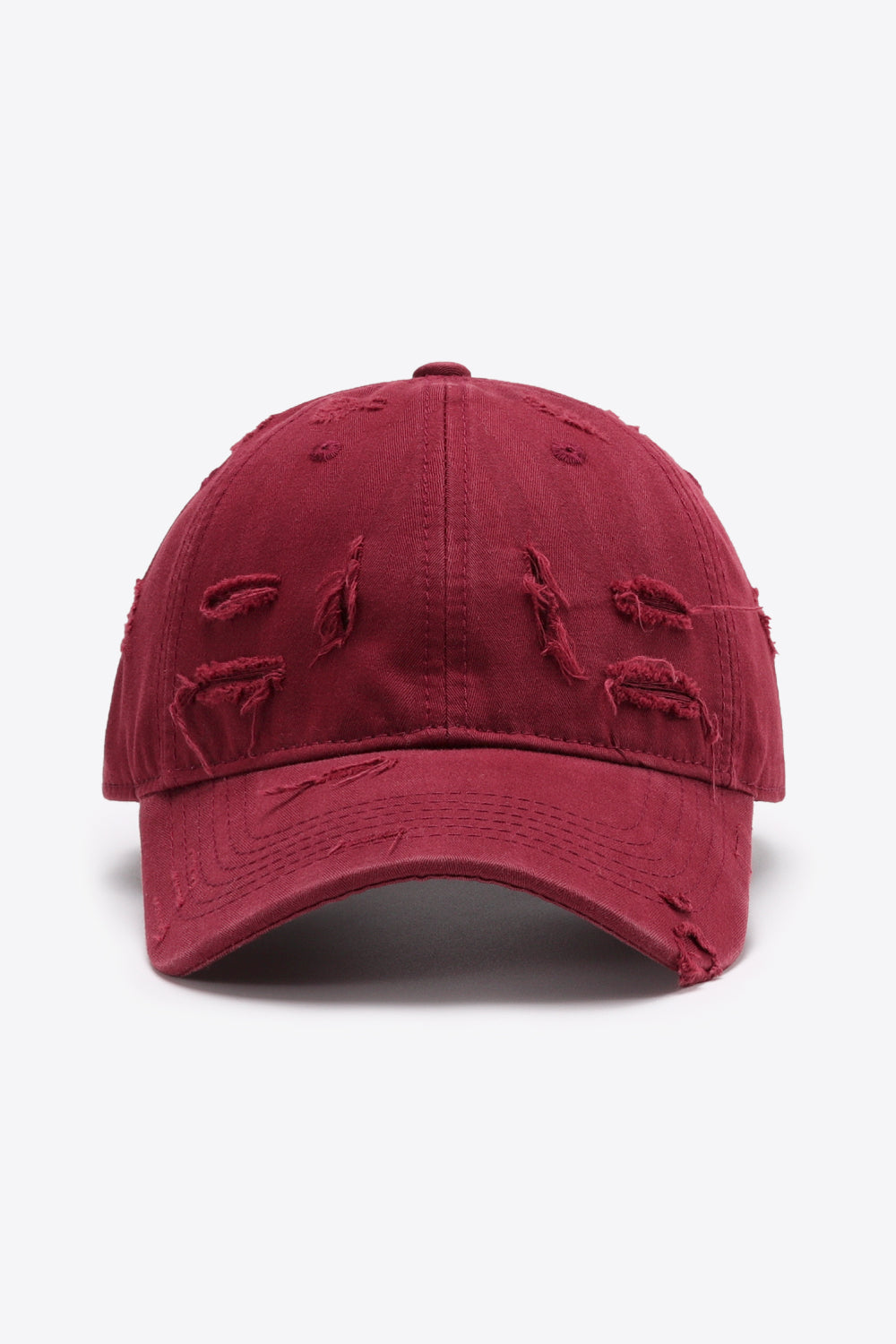 Distressed Adjustable Baseball Cap 