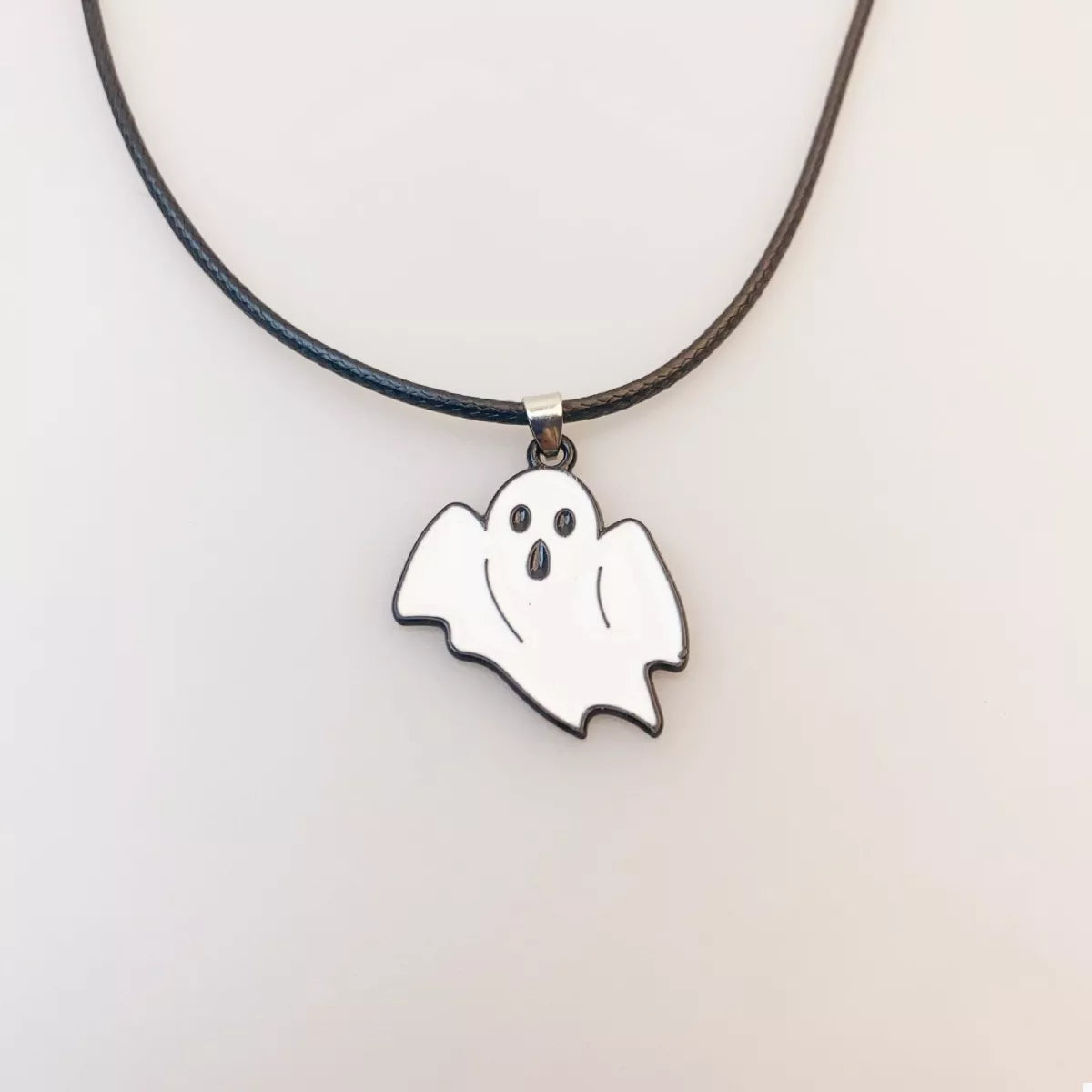 Halloween Ghost Pendant Necklace 