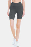 Leggings Depot Full Size High Waist Active Shorts 
