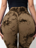 Tie-Dye High Waist Active Leggings 