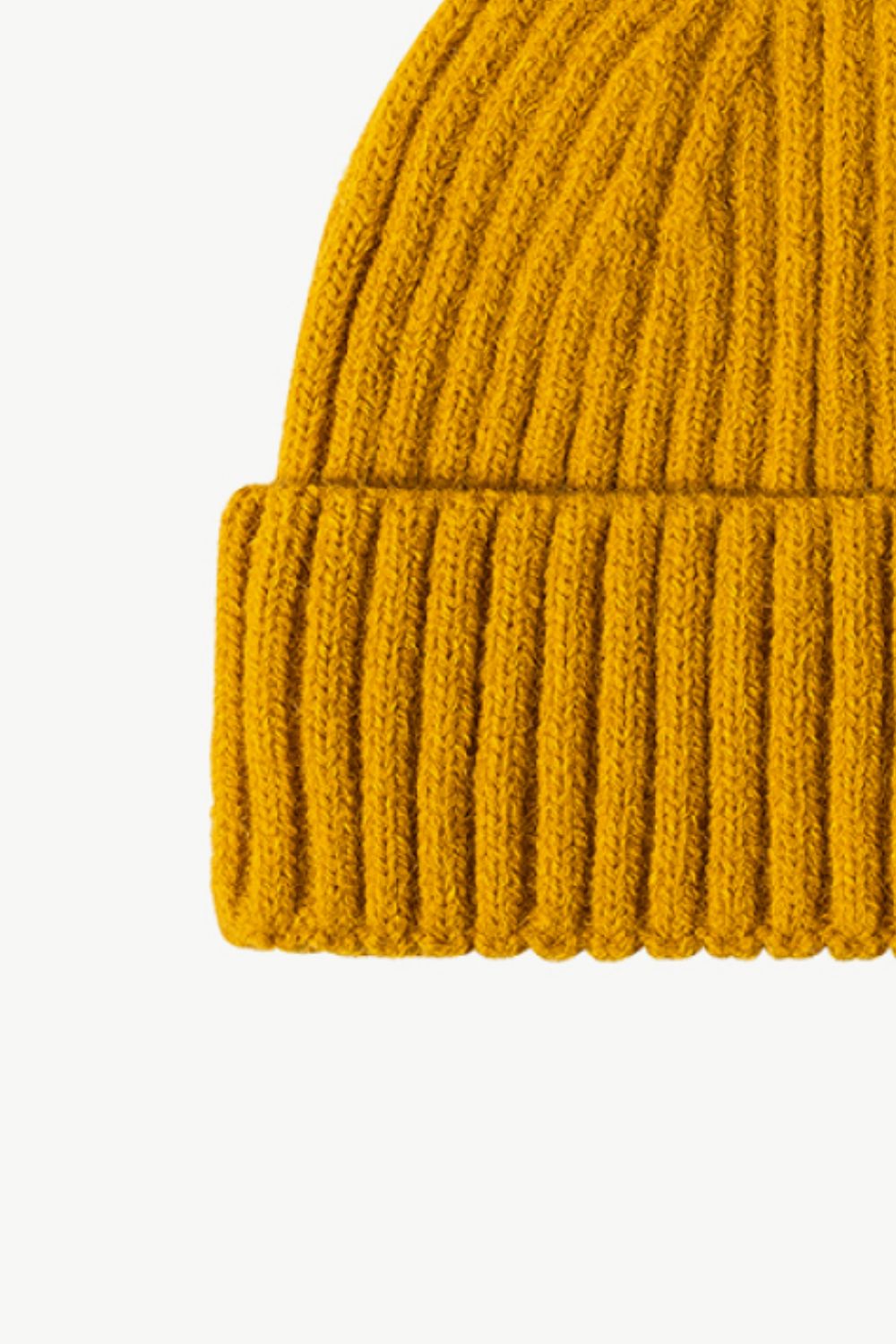 Rib-Knit Cuff Beanie 