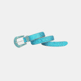 Rhinestone PU Leather Belt 