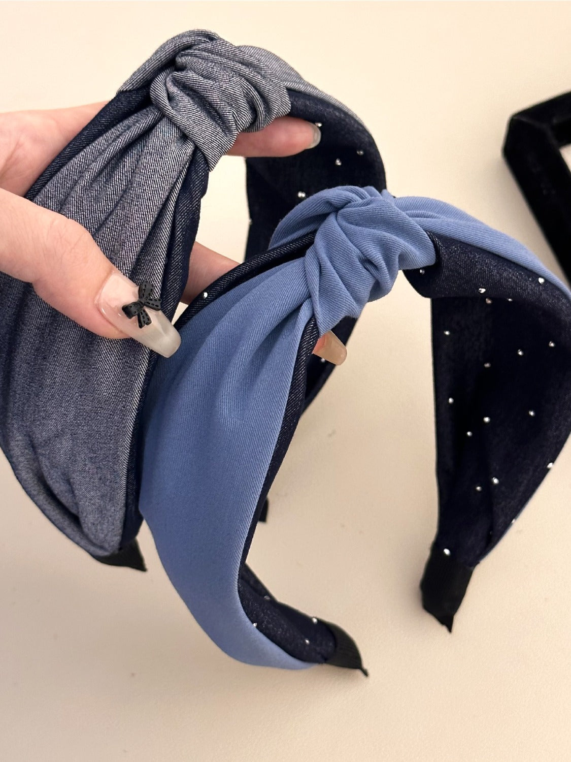 Knotted Polyester Wide Headband 