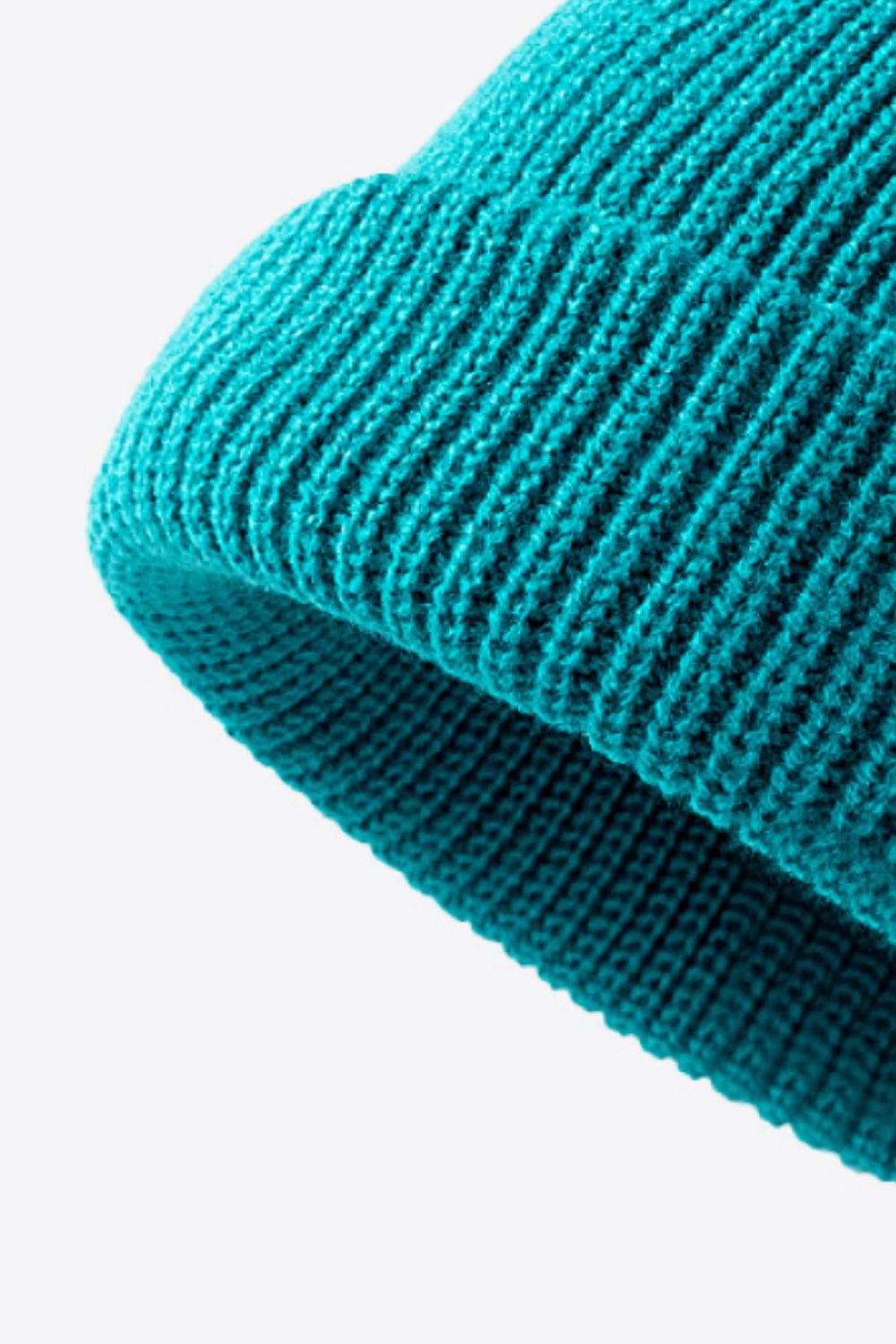 Calling For Winter Rib-Knit Beanie 
