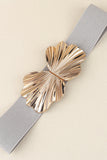 Zinc Alloy Buckle Elastic Belt 