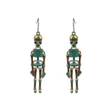 Skeleton Alloy Earrings 